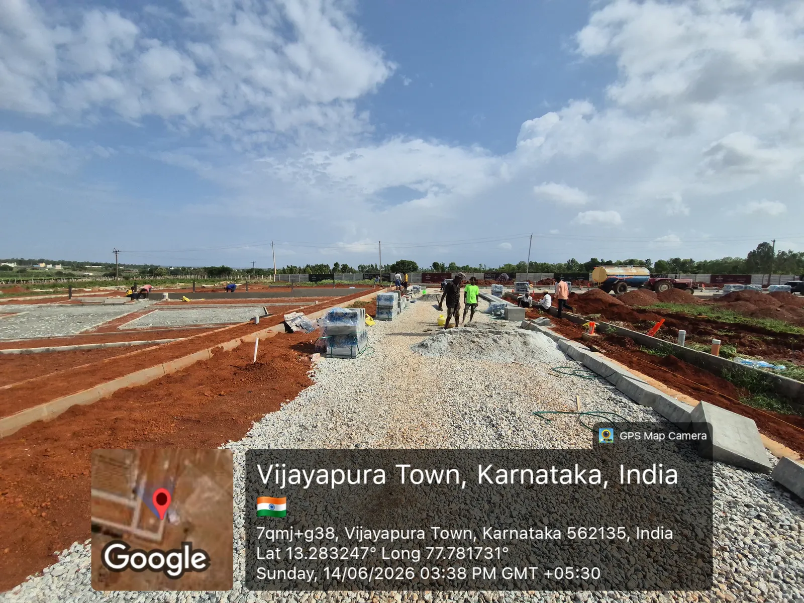 Bulwark The Woodland Forest Internal Roads — Civil Works Featured Image Of Bulwark The Woodland Forest internal road formation and plot demarcation in progress, June 2026