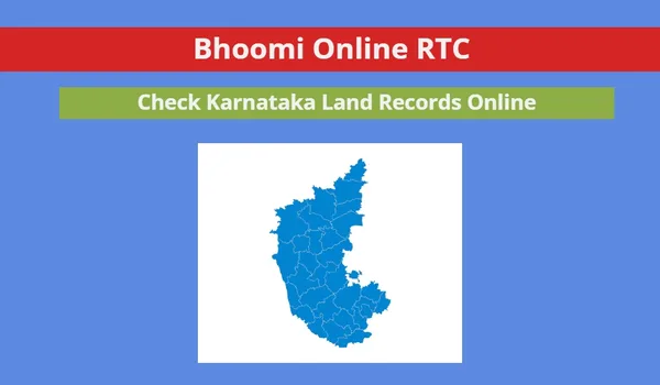 Check land ownership online in Karnataka Bhoomi RTC mutation 2026